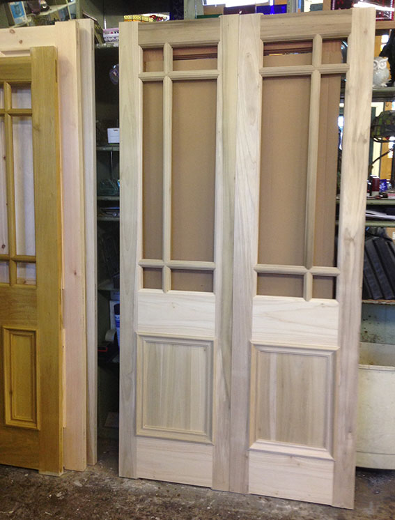 6p double doors