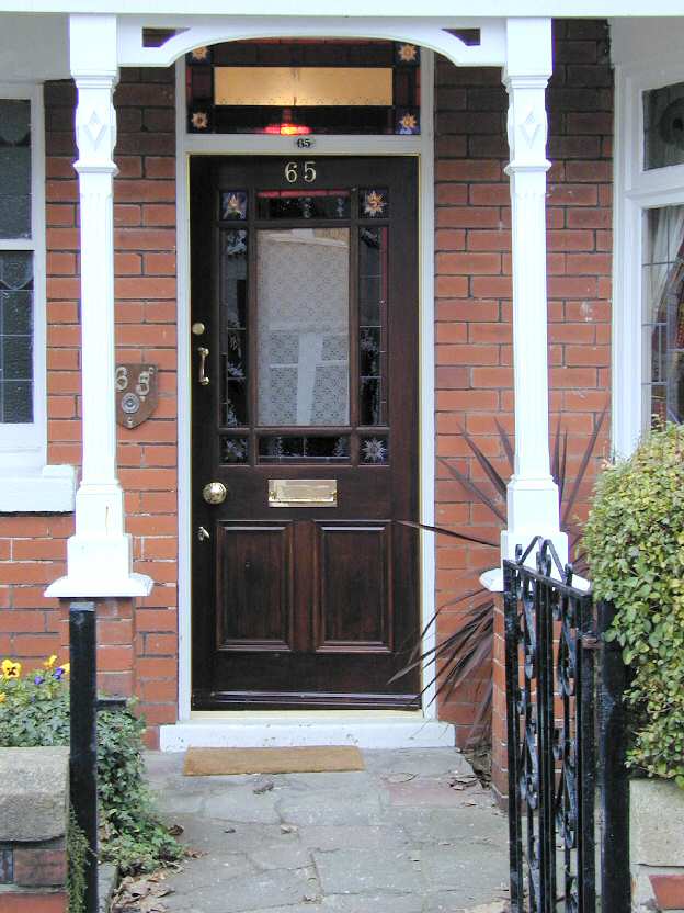 victorian door screen