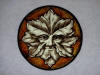 Green man Roundel