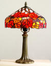 Maple leaf Autumn tablle lamp 