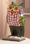 large tiffany owl lamp