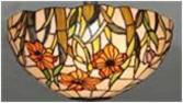 Floral wall light