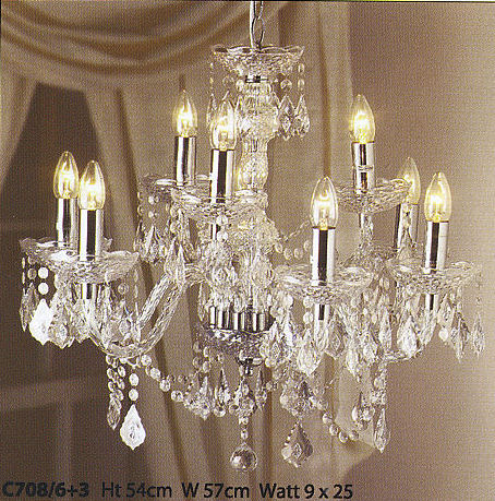Crystal Effect Chandeliers Available From Steven Amin Glaziers Crystal Effect Chandeliers Available From Steven Amin Glaziers Stained Glass Studio