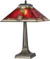 Aztec table lamp